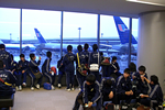 夕刻:成田空港発ロサンゼルスへ 1日目空港